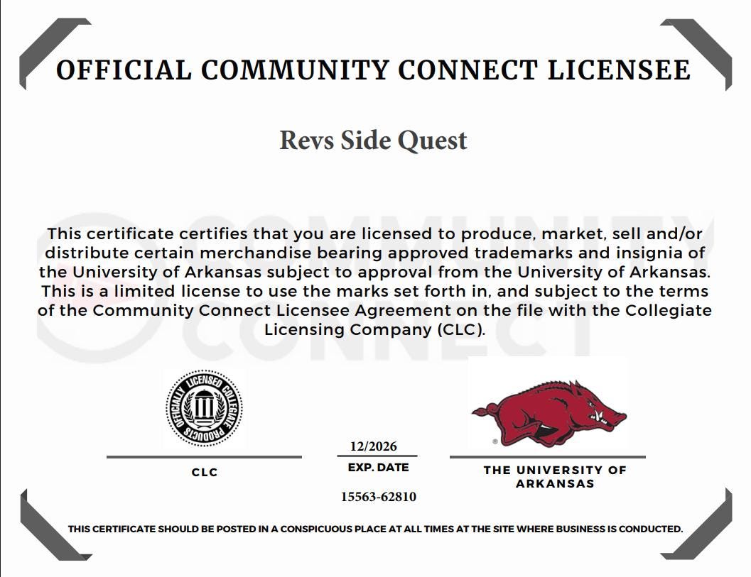 Arkansas Razorbacks 3D Printed Earrings – Lightweight & Fan-Ready